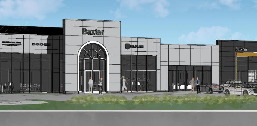 Baxter To Open New Chrysler Dodge Ram Jeep Dealership