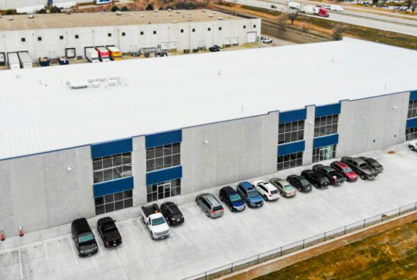 Destiny II Warehouse exterior built by Darland Construction