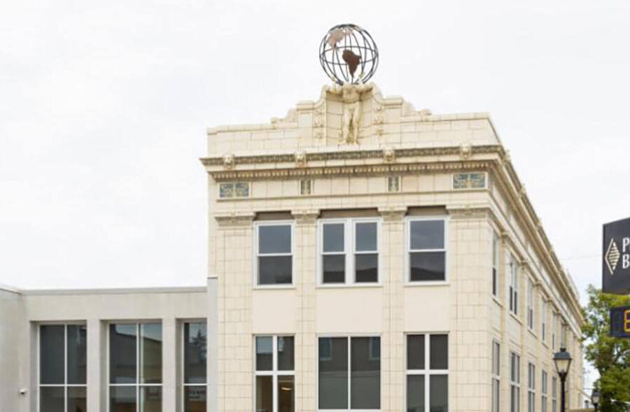 Historic Pinnacle Bank building in Neligh, Nebraska exterior by Darland Construction
