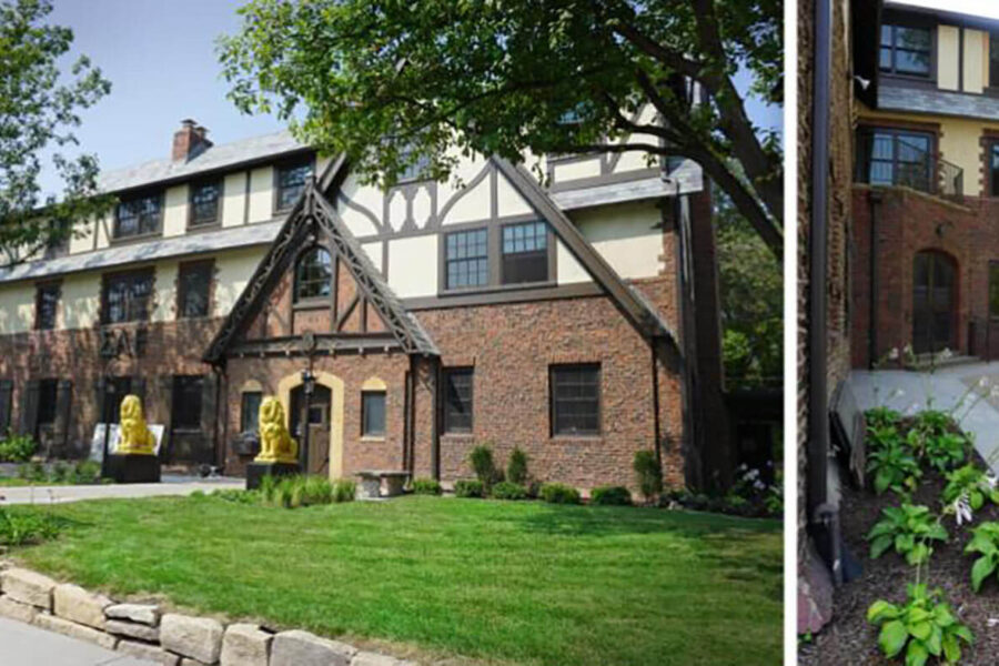 Lincoln SAE Fraternity House Exterior