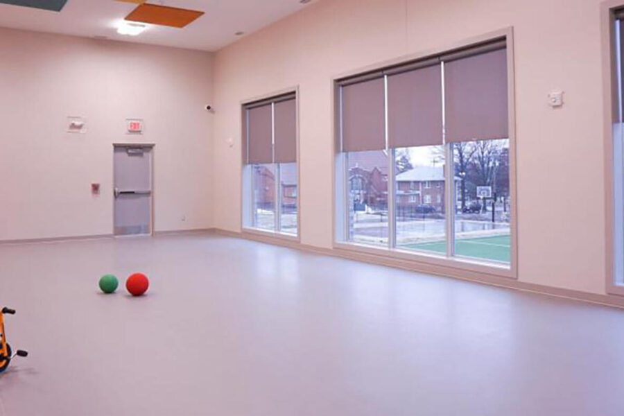 Nelson Mandela Early Childhood Development Center Rendering interior