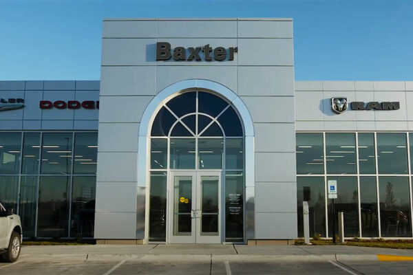 Blog_NewBaxterChryslerOpensNearHwy370inOmaha-01 Baxter Chrysler-Dodge-Ram-Jeep Exterior by Darland Construction