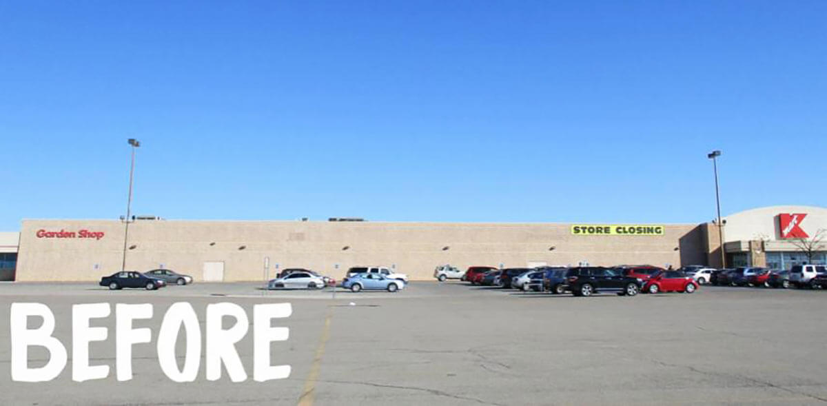 Blog_WanamakerHillsInTopekaOpensWithFiveNationalRetailers-02 Wanamaker Hills Exterior before renovation