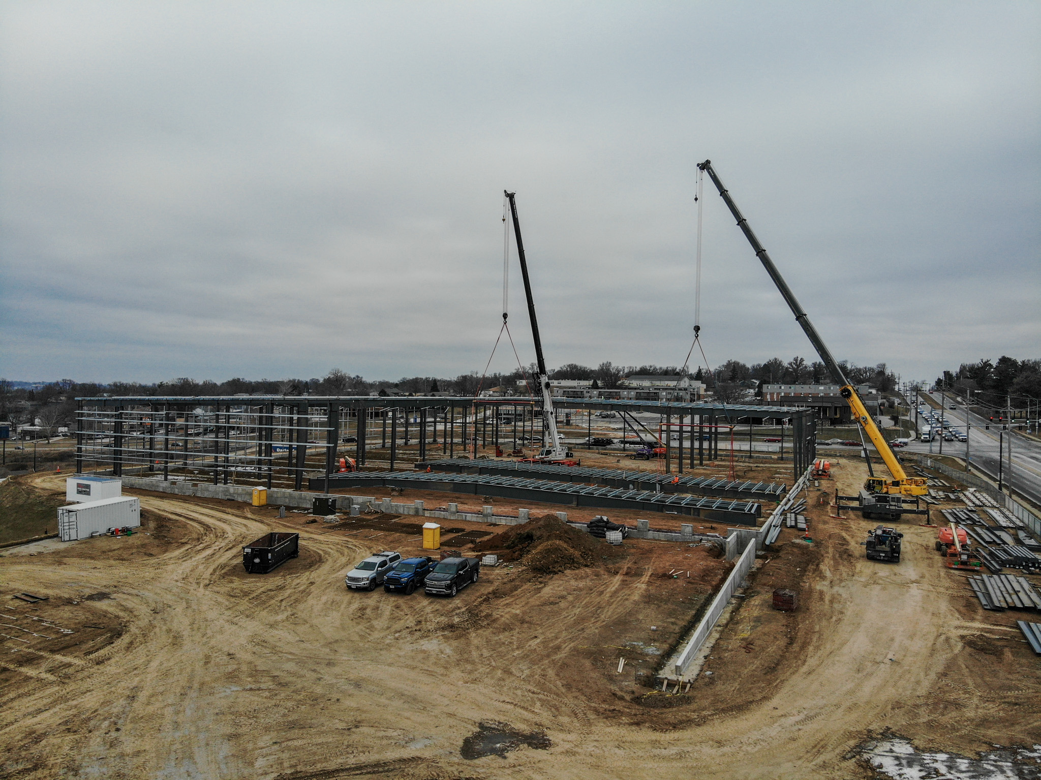 Food Bank for the Heartland construction site