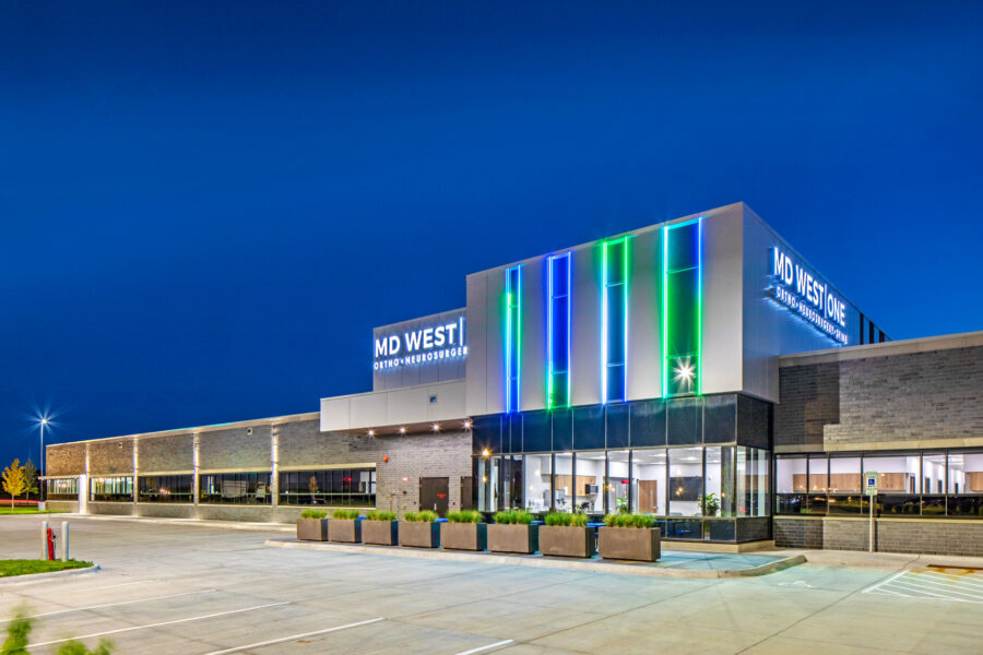 MD West One exterior built by Darland Construction