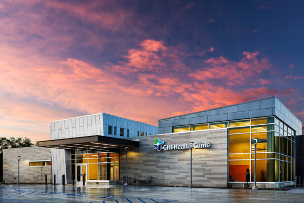 chi-health-clinic-council-bluffs-HERO CHI Health Clinic Council Bluffs Valley View built by Darland Construction