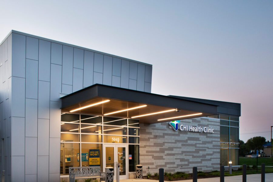 CHI Health Clinic Millard Exterior