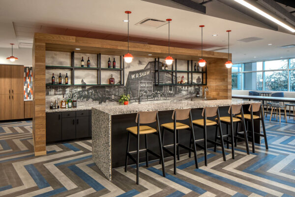 DSMI Software lounge kitchen