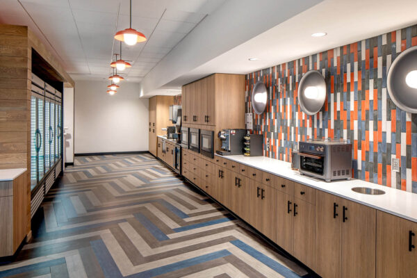 DSMI Software lounge kitchen