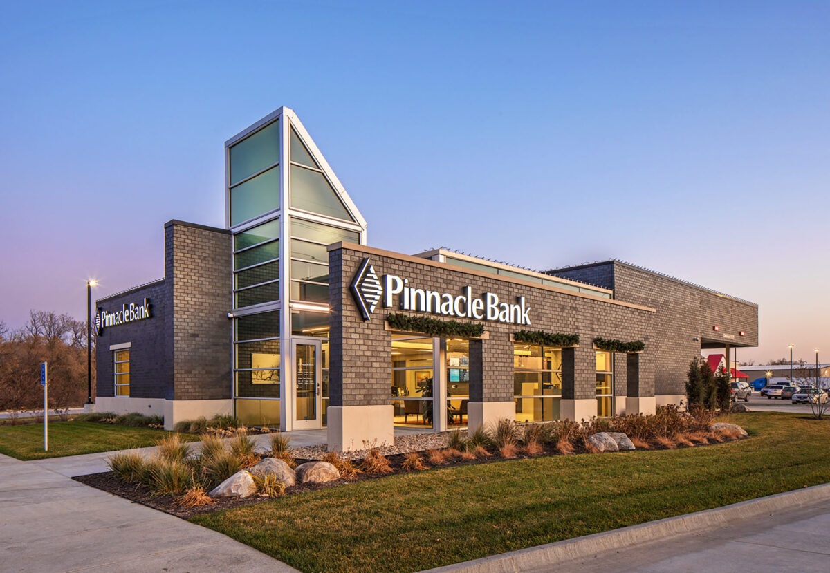 Pinnacle Bank Springfield Nebraska building exterior