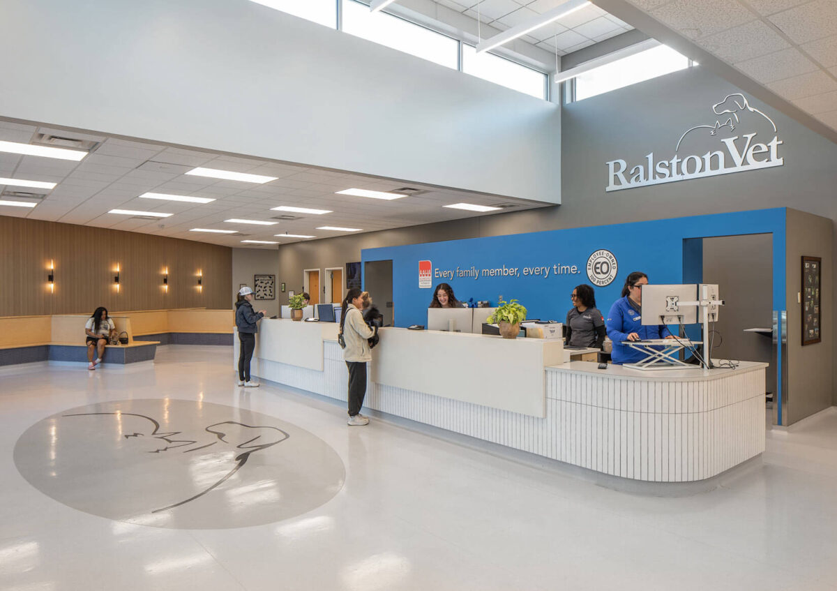 Ralston Vet Clinic lobby